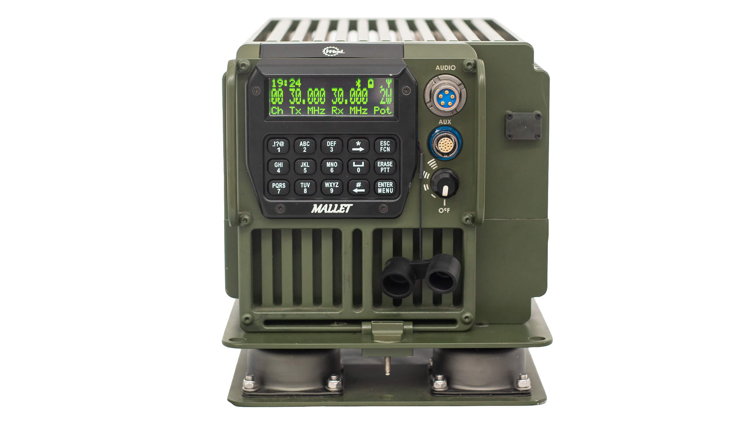 Rádio Transceptor Mallet Veicular TRC-1193V — vista principal